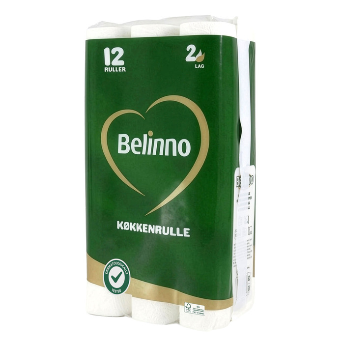 Tørkerull 12 ruller - Belinno